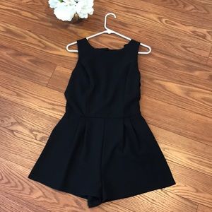 Black romper tags on, never worn!